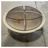 Wood burning fire pit