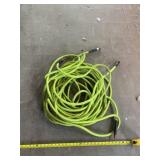 Two Flexzilla 3/8 inch air hoses