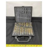 New drill bits in steel case