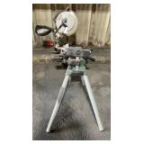 Craftsman adjustable chop saw w cart