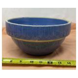 Ruckerï¿½s Pottery picket fence design blue glazed