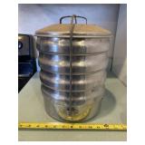 Vintage 5 stack food carrier