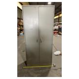 Storage cabinet w shelves 3 x 6 x 15 in