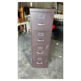 Filing cabinet 25 in deep 52 in tall
