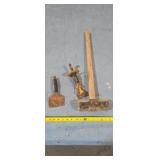 sledgehammer , concrete chisels