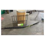 Edging, garden panel, barrel