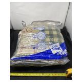 Christmas shrink wrapped comforter