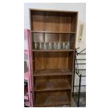 Book shelf w pint canning jars