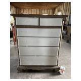 Wood dresser that started to be refurbished 38