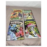 Marvel comics vision and the Scarlet witch number