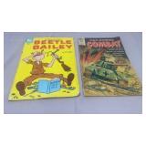 Dell comics beetle Bailey number 10 1957 war