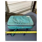 Pyrex dish with lid in warmer carrying case