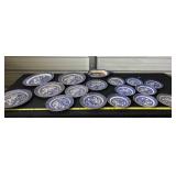 Semi Vitreous Buffalo Pottery plates, tray and