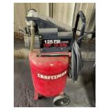 Craftsman 125 psi air compressor 12 gal, 1 hp