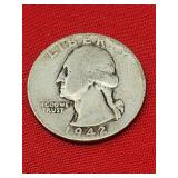 1942 Washington Silver Quarter