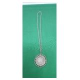 1880-S Morgan Silver Dollar Pendant Necklace