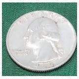 1964-D Washington  Silver Quarter