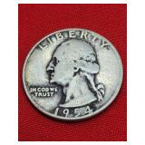 1954 Washington Silver Quarter