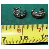 .925 Sterling Earrings 6.24g