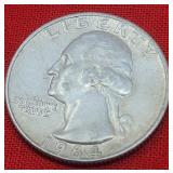1964 Washington Silver Quarter