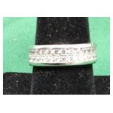 9.25 Sterling ring size 8, 4.85g