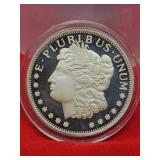 UNC. Morgan bullion 1 Troy oz. .999 fine silver