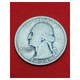 1934 Washington Silver Quarter