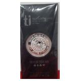 Treasure Island Casino Silver Token