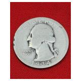 1934 Washington Silver Quarter