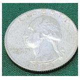 1964-D Washington Silver Quarter