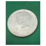1964 Kennedy 90% Silver Half Dollar
