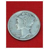 1941 Mercury Silver Dime