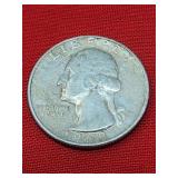 1963-D Washington Silver Quarter