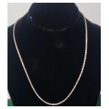 .925 Italy Sterling Necklace  5.82g