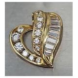 .925 China Sterling Pendant W/CZ