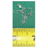 14k White Gold Scrap .60g