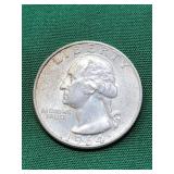 1964-D Washington Silver Quarter