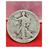 1941 Walking Liberty Silver Half Dollar