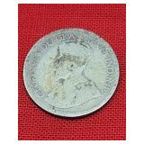 No Date Silver Canada 10 Cent