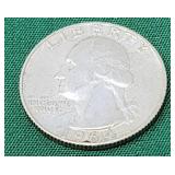 1964 Washington Silver Quarter