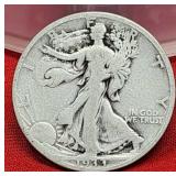 1933-S Walking Liberty Silver Half Dollar