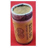 UNC Sacagawea Golden Dollars  US Mint Roll