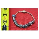 Pandora Style Beaded Bracelet