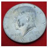 1965 Kennedy 40% Silver Half Dollar