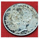 1945-D Mercury Silver Dime