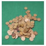 1955-1958 129 Unsearched Wheat Pennies