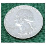 1964-D Washington Silver Quarter