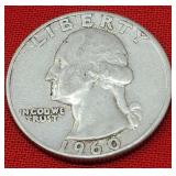1960 Washington Silver Quarter