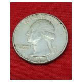 1963-D Washington Silver Quarter