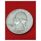 1951 Washington Silver Quarter
